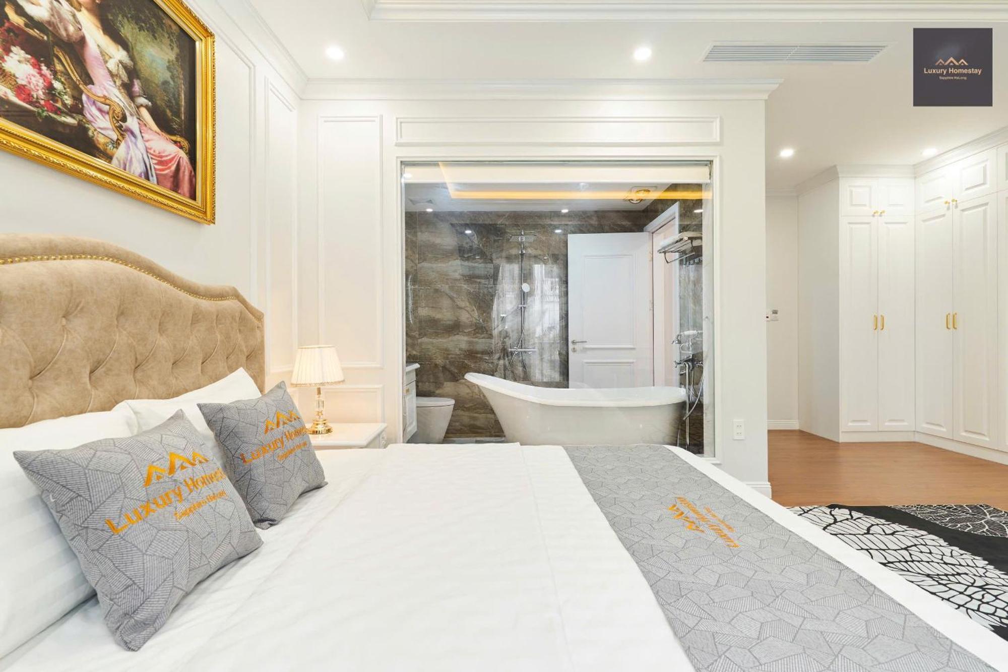 Luxury Homestay Vinhomes Dragonbay Hạ Long Exterior foto