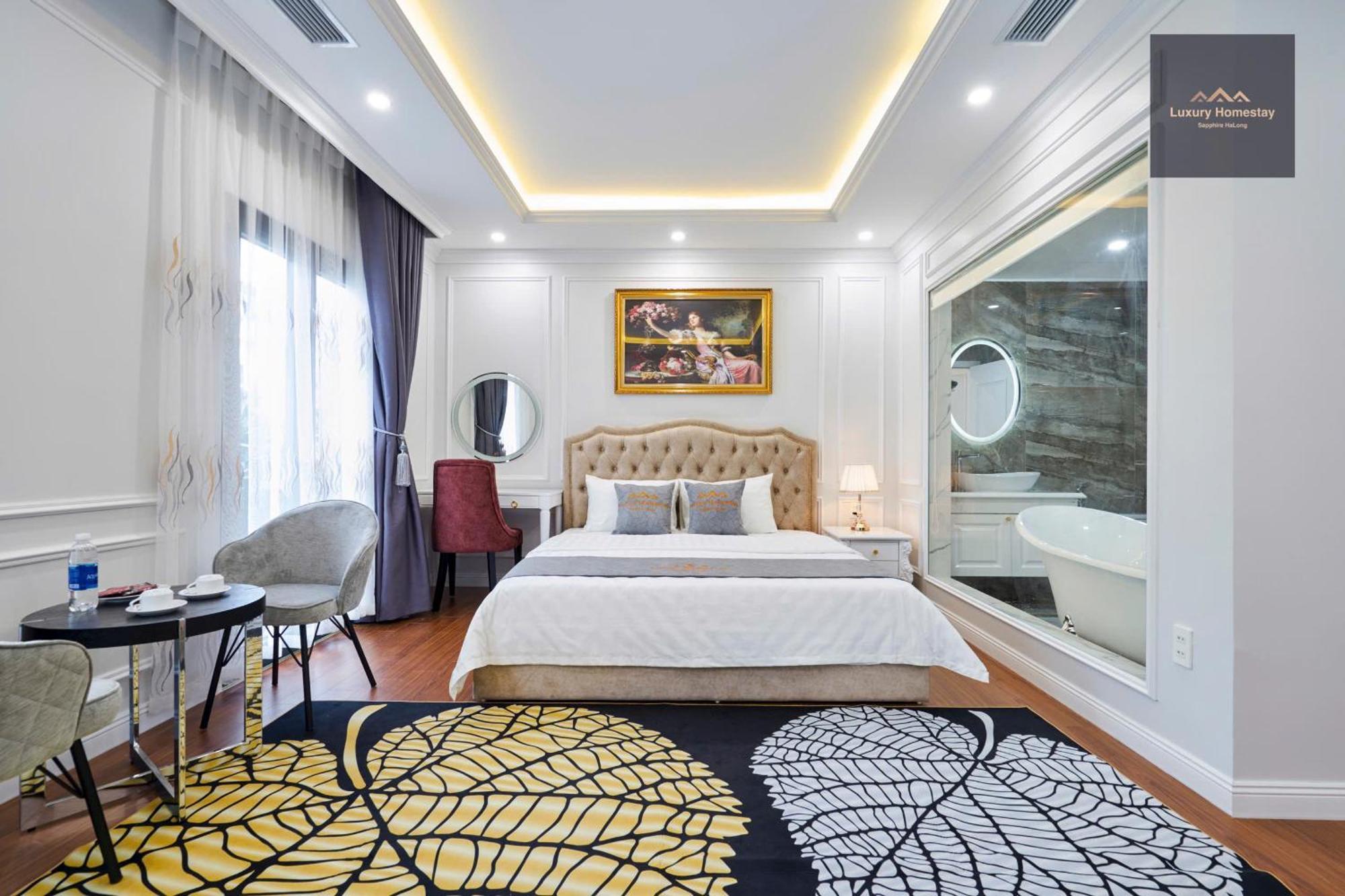 Luxury Homestay Vinhomes Dragonbay Hạ Long Exterior foto