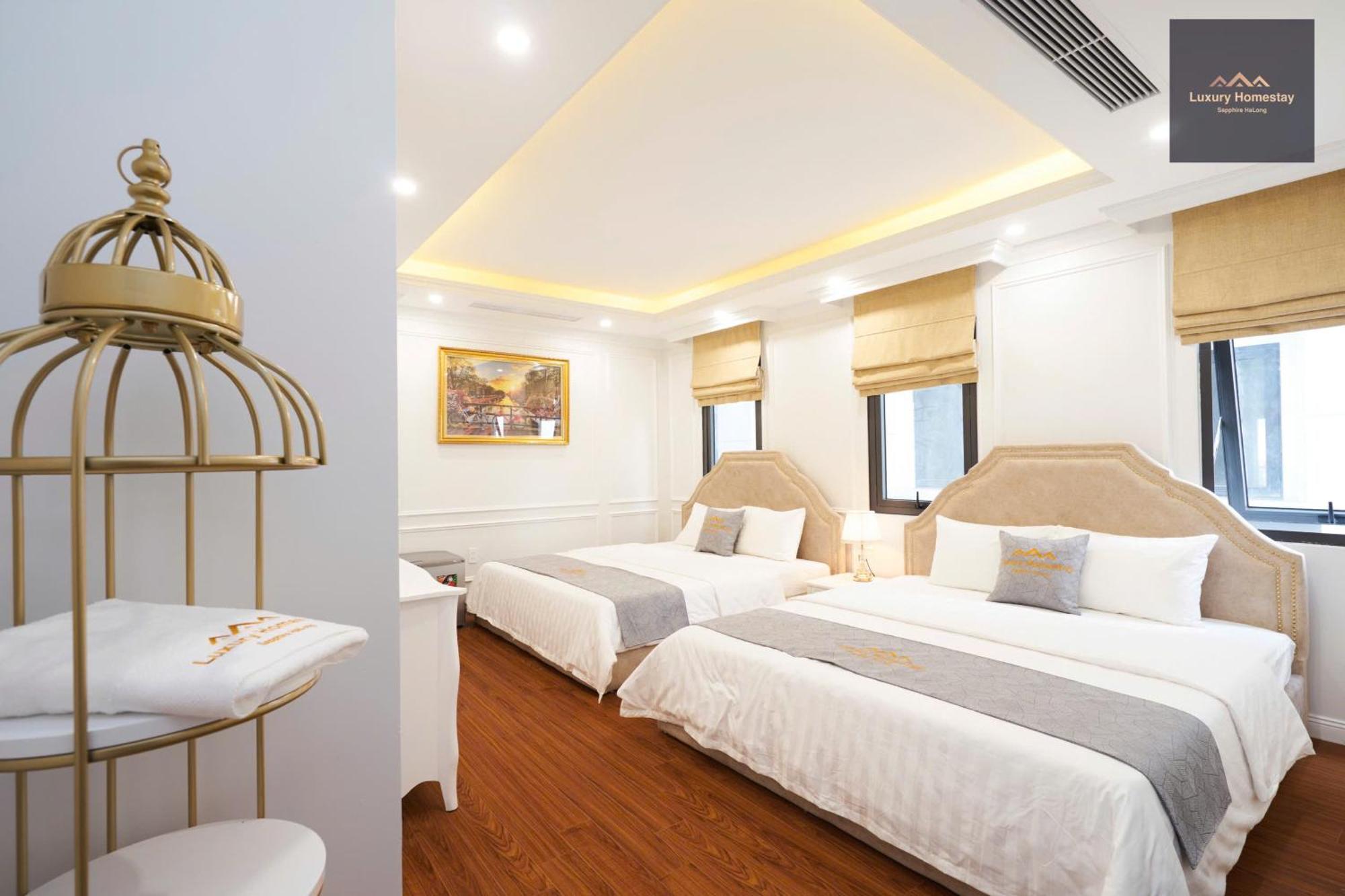 Luxury Homestay Vinhomes Dragonbay Hạ Long Exterior foto
